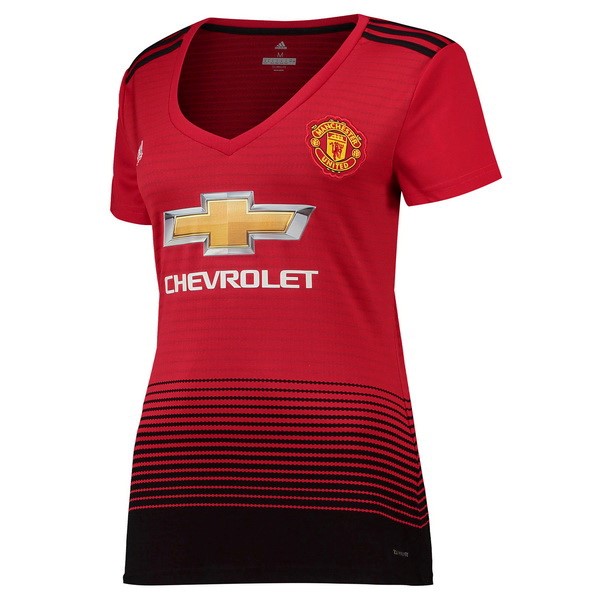 Camiseta Manchester United Primera equipación Mujer 2018-2019 Rojo